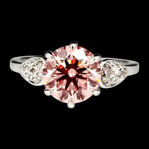 Round cut lab created - ct,
