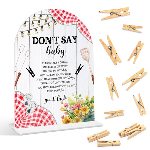Baby shower games bbq don - baby,