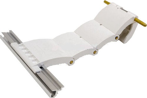 Roller door locking strap - door,