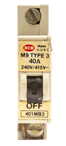 Mem eaton 401mb3 - 40a, single