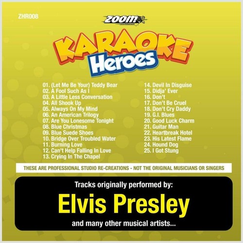 Elvis presley karaoke cdg - presley,