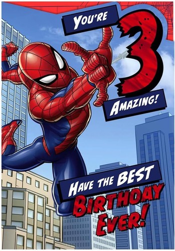 Spiderman design 3rd birthday - design,