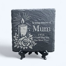 Memorial Candle Design Plaque