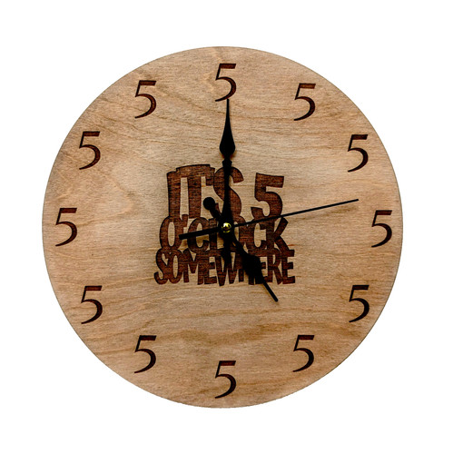 Clock somewhere - 5,