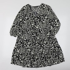 Primark Womens Black Geometric