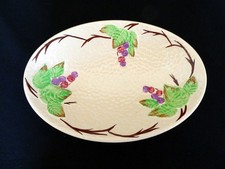 Vintage wade bramble - bramble, oval