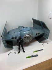 Star wars advanced tie fighter Hasbro 1997 plus darth Vader