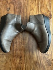 Ecco mid brown leather ankle