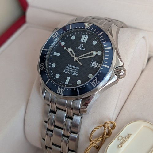 Omega seamaster blue - blue, men's