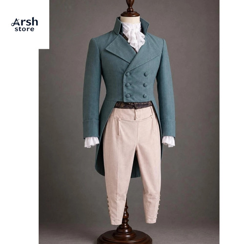 Regency tailcoat men - men, victorian