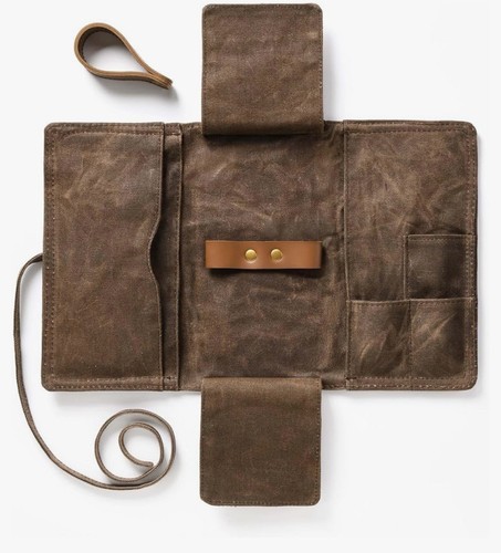 Tobacco pouch waxed - pouch,,