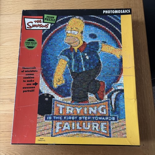 The simpsons puzzle - the,
