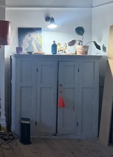 Laundry Cupboard Painted And