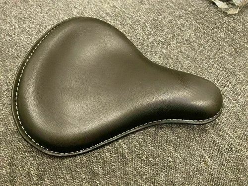 Black leather deep dish - leather, solo