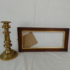 Antique Vintage Oak  Picture Frame SN238 12 X 29.cm rebate/picure size  Old Wood
