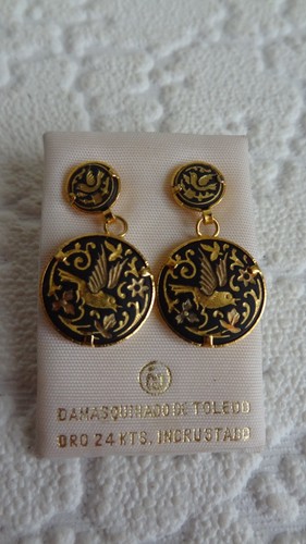 Toledo spain damascene round - spain,