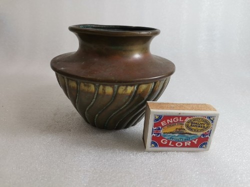 Copper brass planter - /,