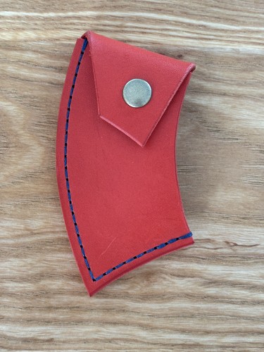 Handmade leather axe sheath - leather,
