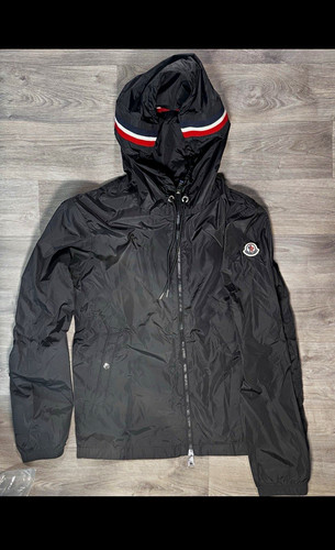Moncler men black hooded - moncler, men's
