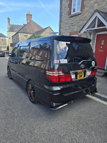 Toyota alphard rear - toyota, conversion