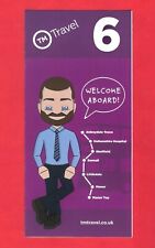 Sheffield Bus Timetable - TM Travel 6 - Abbeydale Tesco to Manor Top - c.2018/19