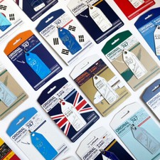 Genuine aircraft skin tags - aircraft, by