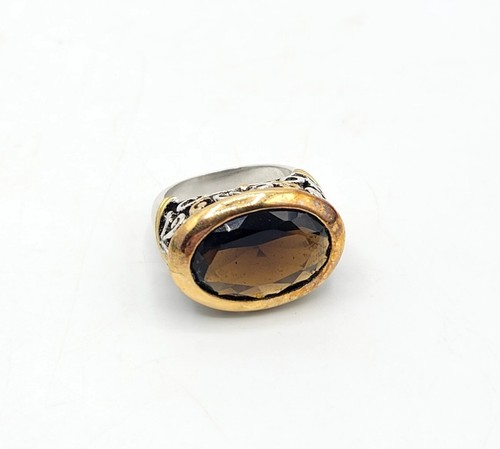 Vtg ring oval - sz,