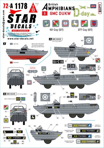 A1178 day dukw british - ,, d-day