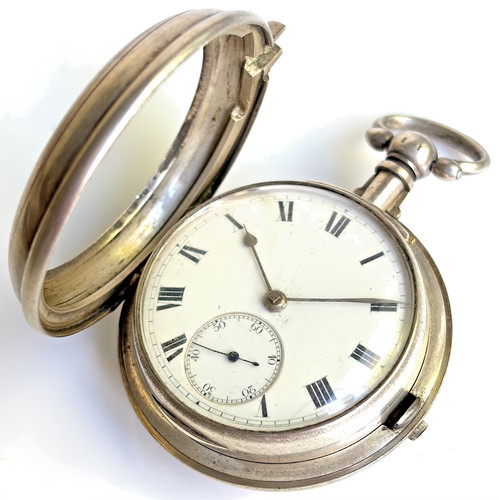 Antique 1924 silver pocket - antique,