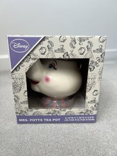 BNIB Beauty And The Beast Teapot Disney Mrs Potts Chip Tea Pot Set Primark