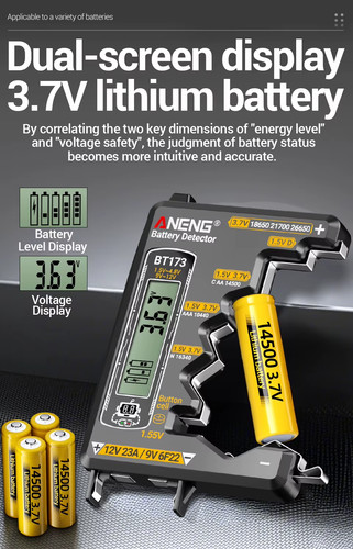 Aneng bt173 universal battery - aneng,