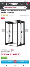 Bodycraft the Jones Smith Machine Max Rack 3D RRP £2999 cable pulley RRP£899