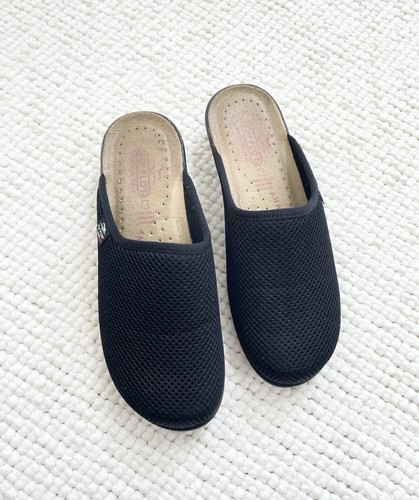 Fly flot black mesh - black, on