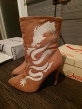 Sergio Todzi Pink Suede Boots