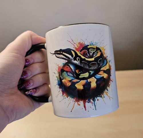 Royal python snake mug - snake,