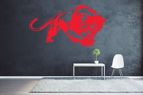 Black panther wall art - art, vinyl