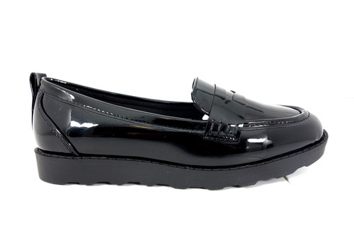 Womens flat wedge loafers - flat,