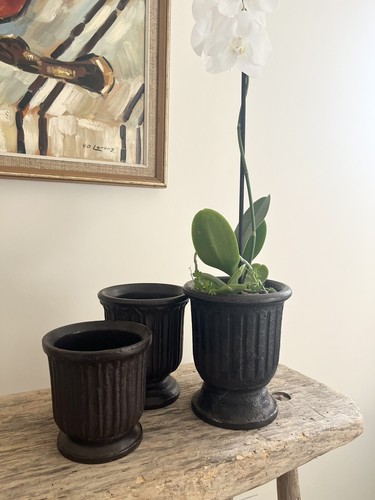 Antique cast iron mortar - antique,