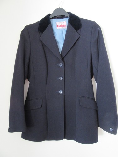 Caldene navy wool - wool, jacket