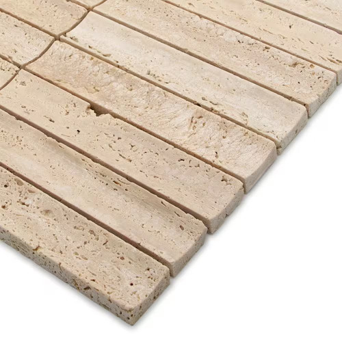 Stacked travertine x - in.,