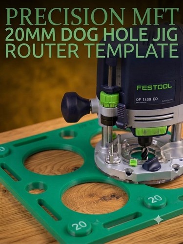 Mft 20mm bench dog - bench, hole