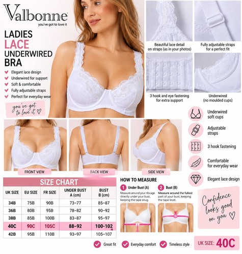 Valbonne ladies white lace - valbonne,