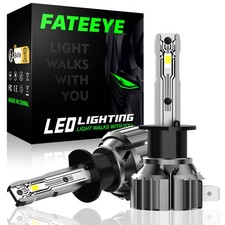 FATEEYE 50W 10000LM 2x H1 LED