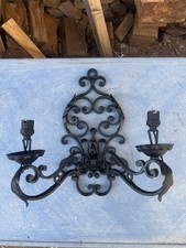 Vintage Wrought Iron Wall
