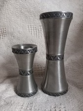 Vtg MCM 2x Hagness Pewter