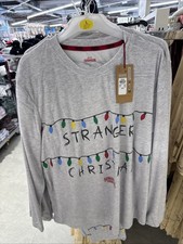 Primark Sold Out Stranger Things Alphabet Fairy Lights Pyjama Size Medium Women
