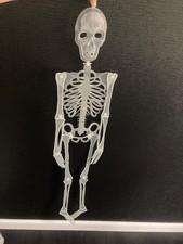Glow In The Dark Halloween Hanging Skeleton Decoration