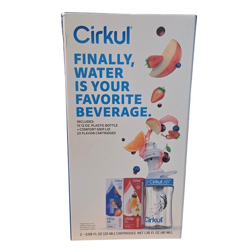 Cirkul water bottle starter - water,