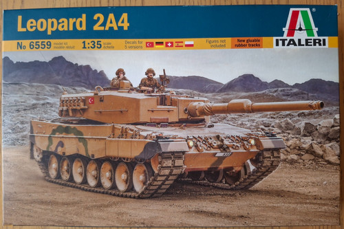 Italeri leopard 2a4 - leopard,