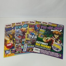 Vintage Yu-Gi-Oh! World Magazines Issues 49, 51, 52, 53.